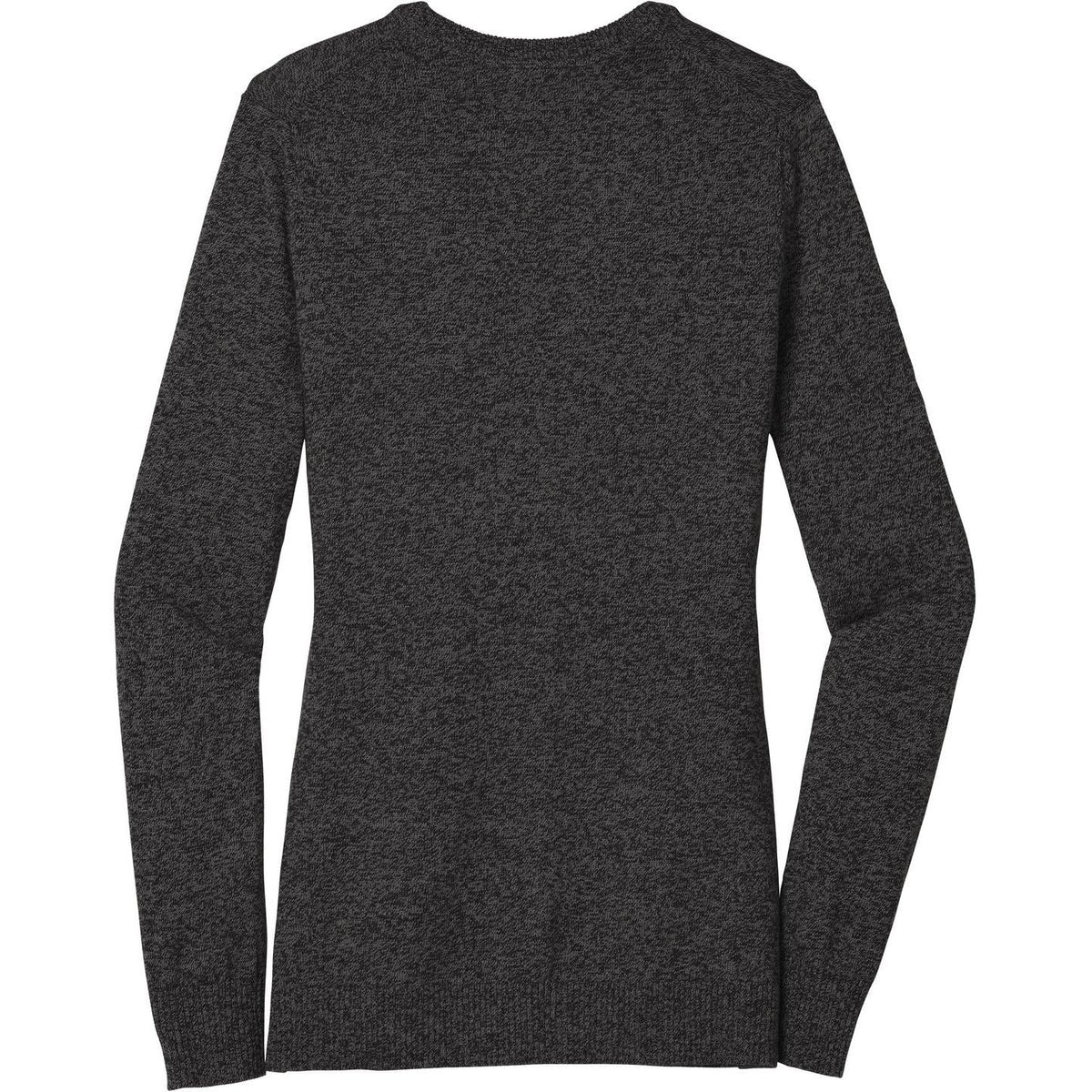 no-logo Port Authority Women's Marled Cardigan Sweater-Sweaters-Port Authority-Thread Logic