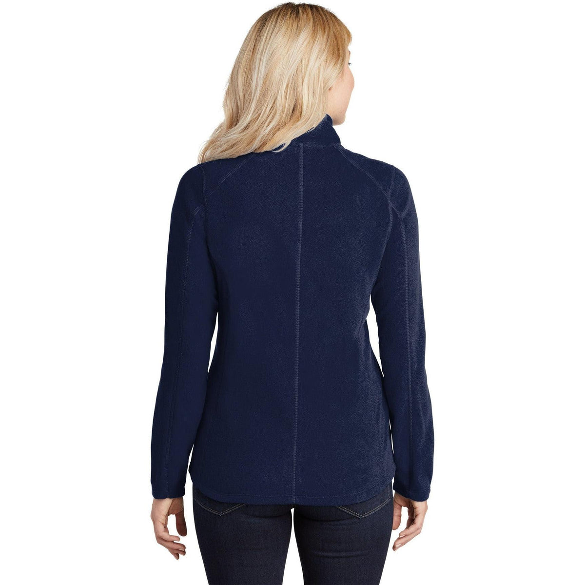 no-logo Port Authority Women's Microfleece Jacket-Regular-Port Authority-Thread Logic