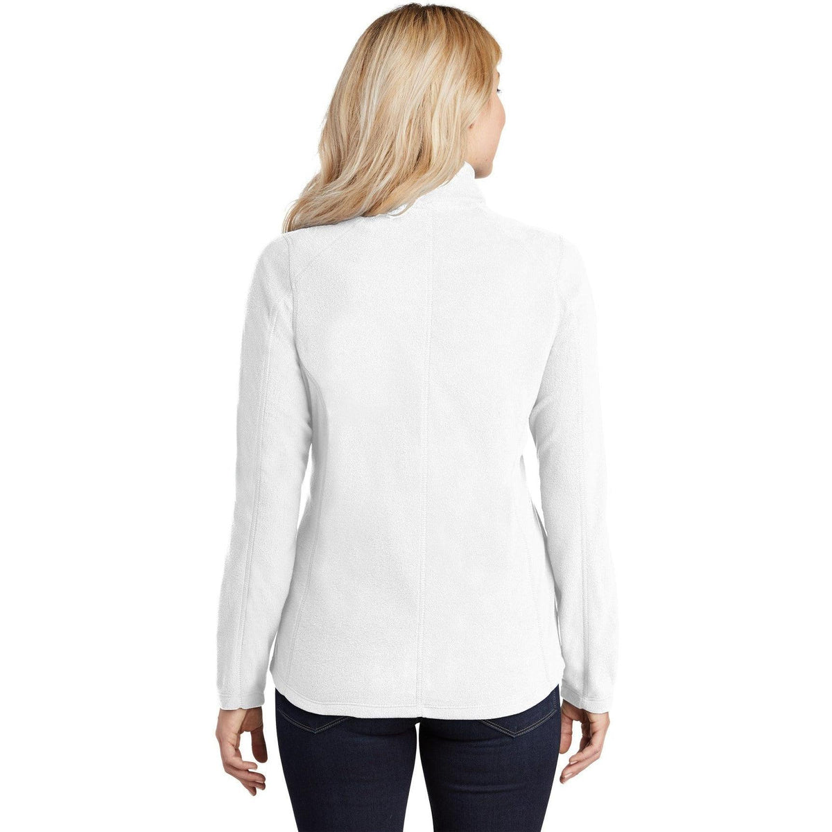 no-logo Port Authority Women's Microfleece Jacket-Regular-Port Authority-Thread Logic