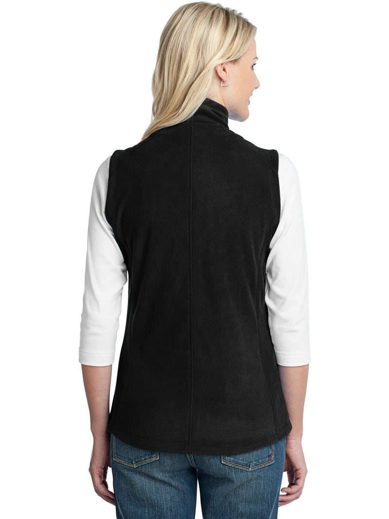 no-logo Port Authority Ladies Microfleece Vest-Regular-Port Authority-Thread Logic