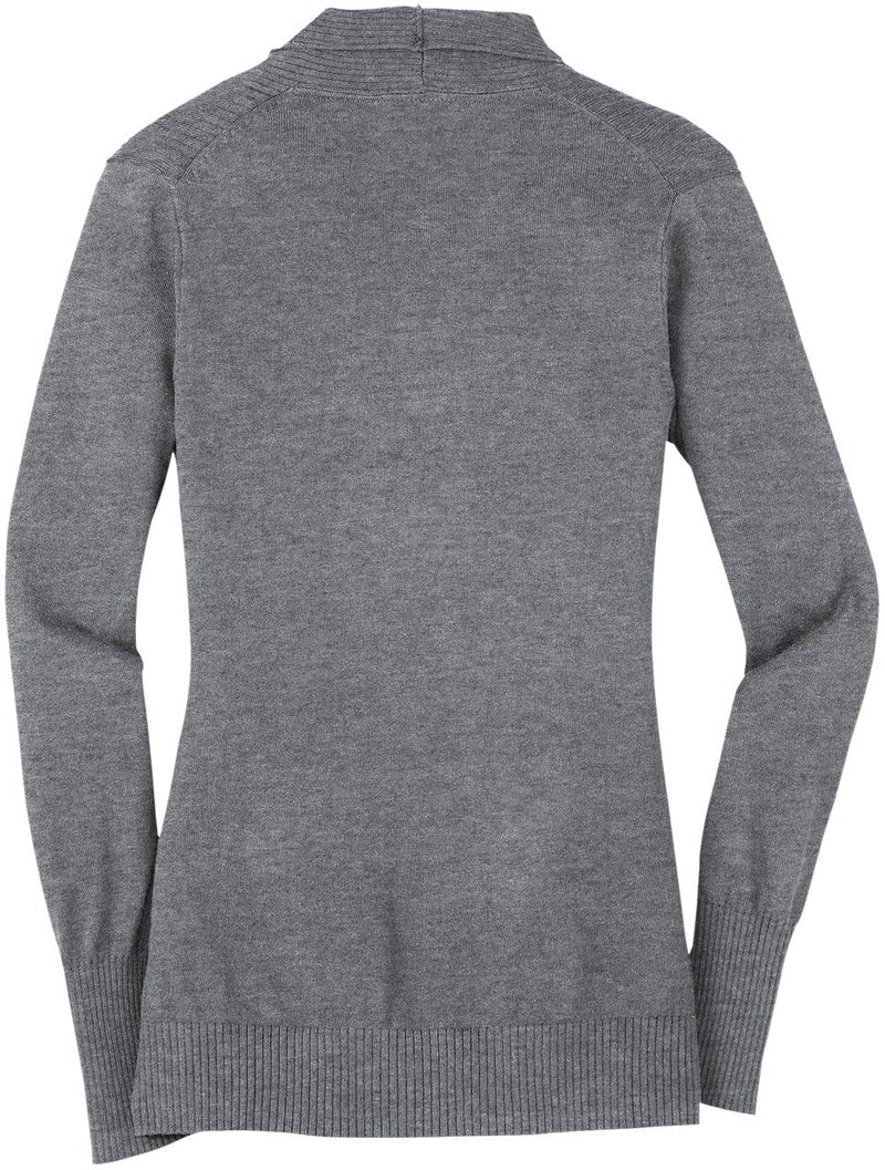 no-logo Port Authority Ladies Open Front Cardigan Sweater-Regular-Port Authority-Thread Logic