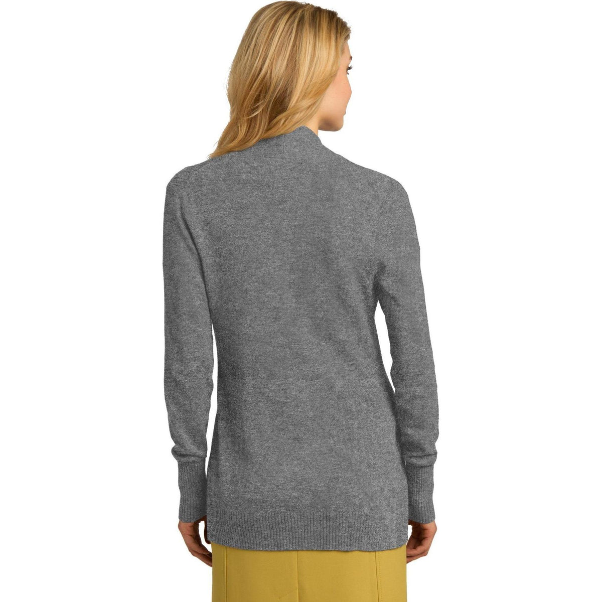 no-logo Port Authority Ladies Open Front Cardigan Sweater-Regular-Port Authority-Thread Logic