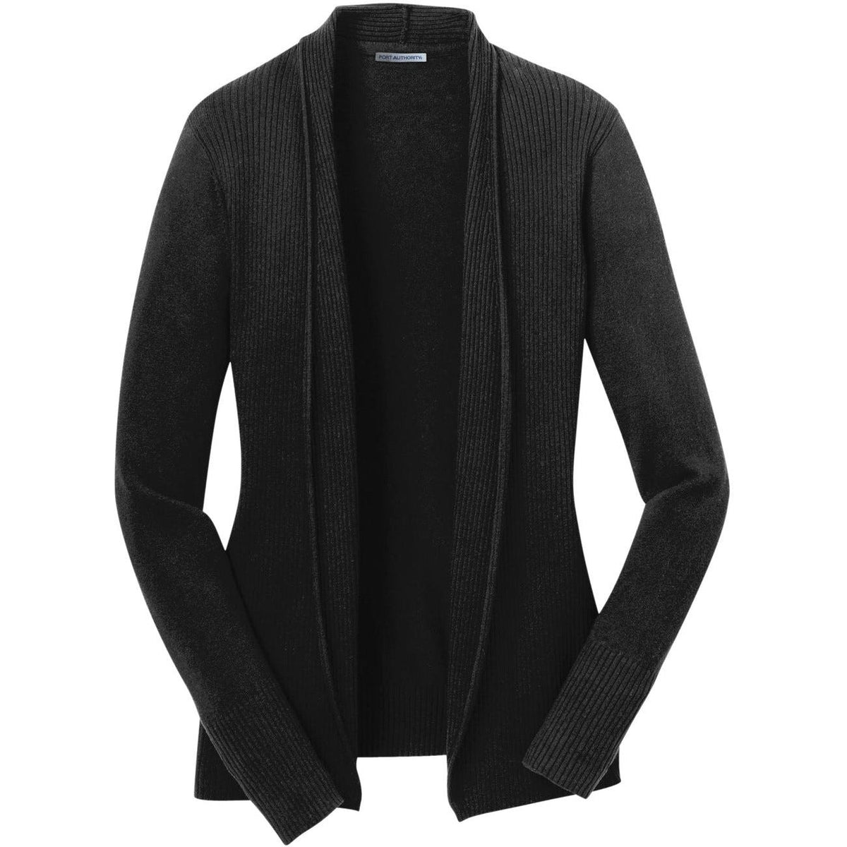 no-logo Port Authority Ladies Open Front Cardigan Sweater