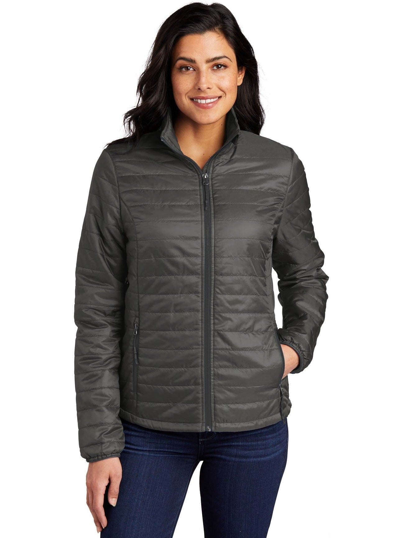 Port Authority Ladies Packable Puffy Jacket-Regular-Port Authority-Thread Logic