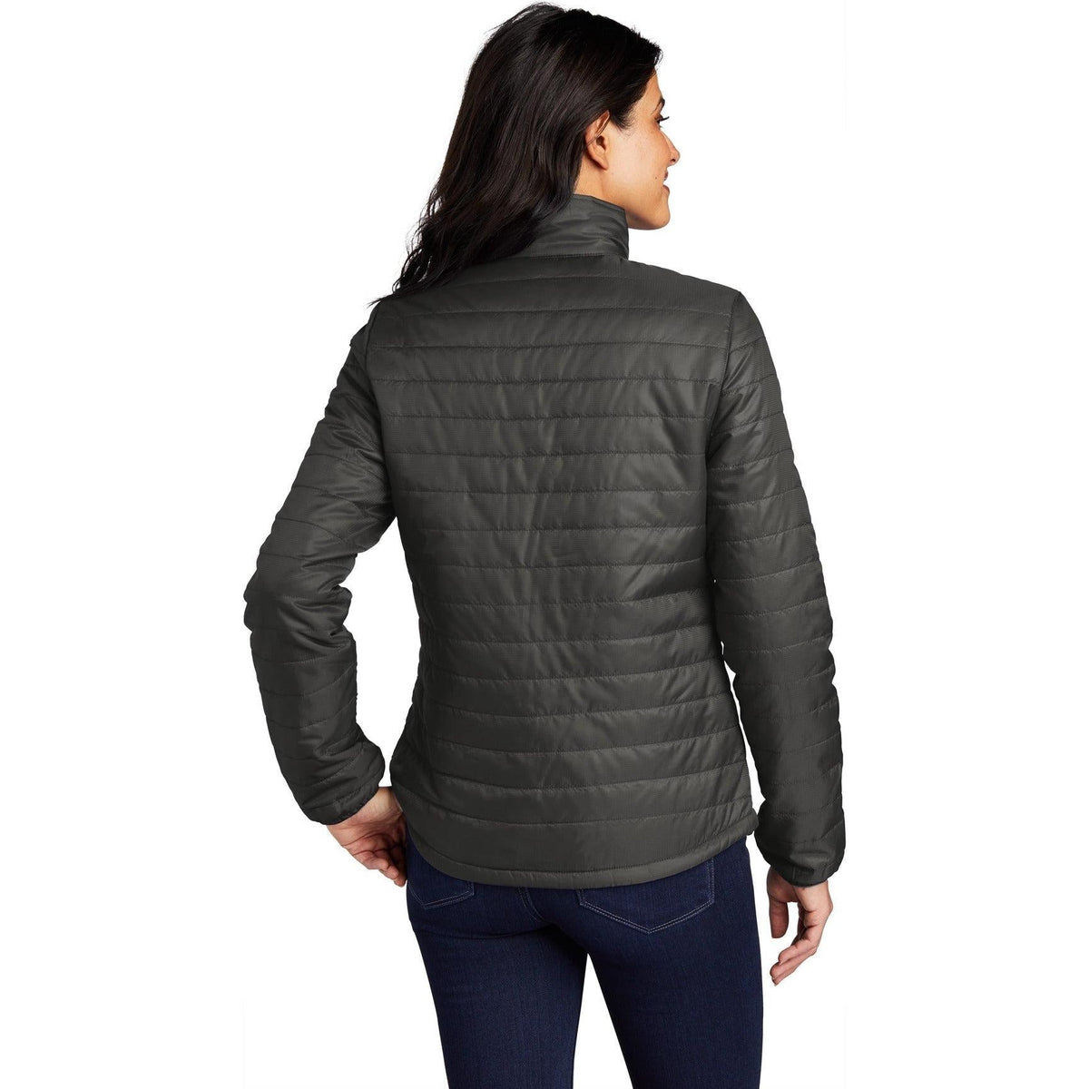 no-logo Port Authority Women's Packable Puffy Jacket-Regular-Port Authority-Thread Logic