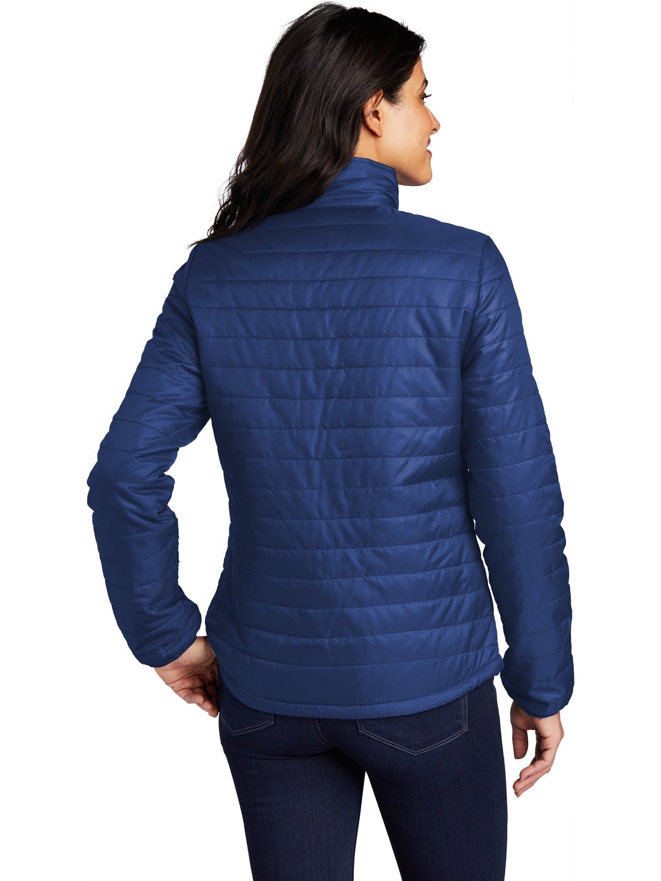 no-logo Port Authority Ladies Packable Puffy Jacket-Regular-Port Authority-Thread Logic