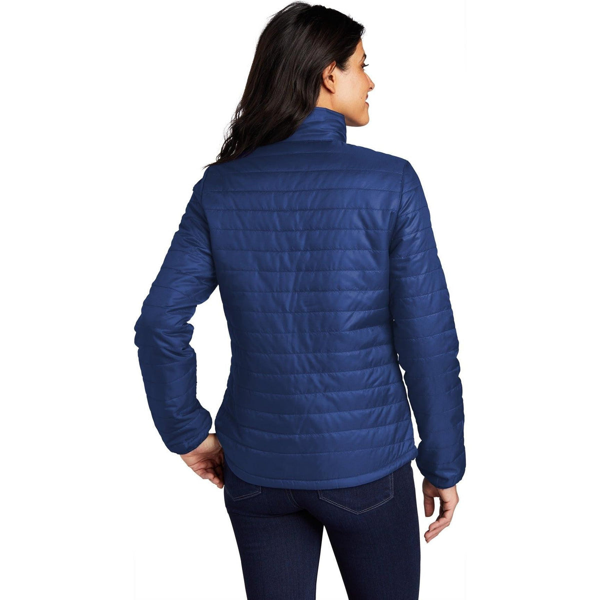 no-logo Port Authority Women's Packable Puffy Jacket-Regular-Port Authority-Thread Logic