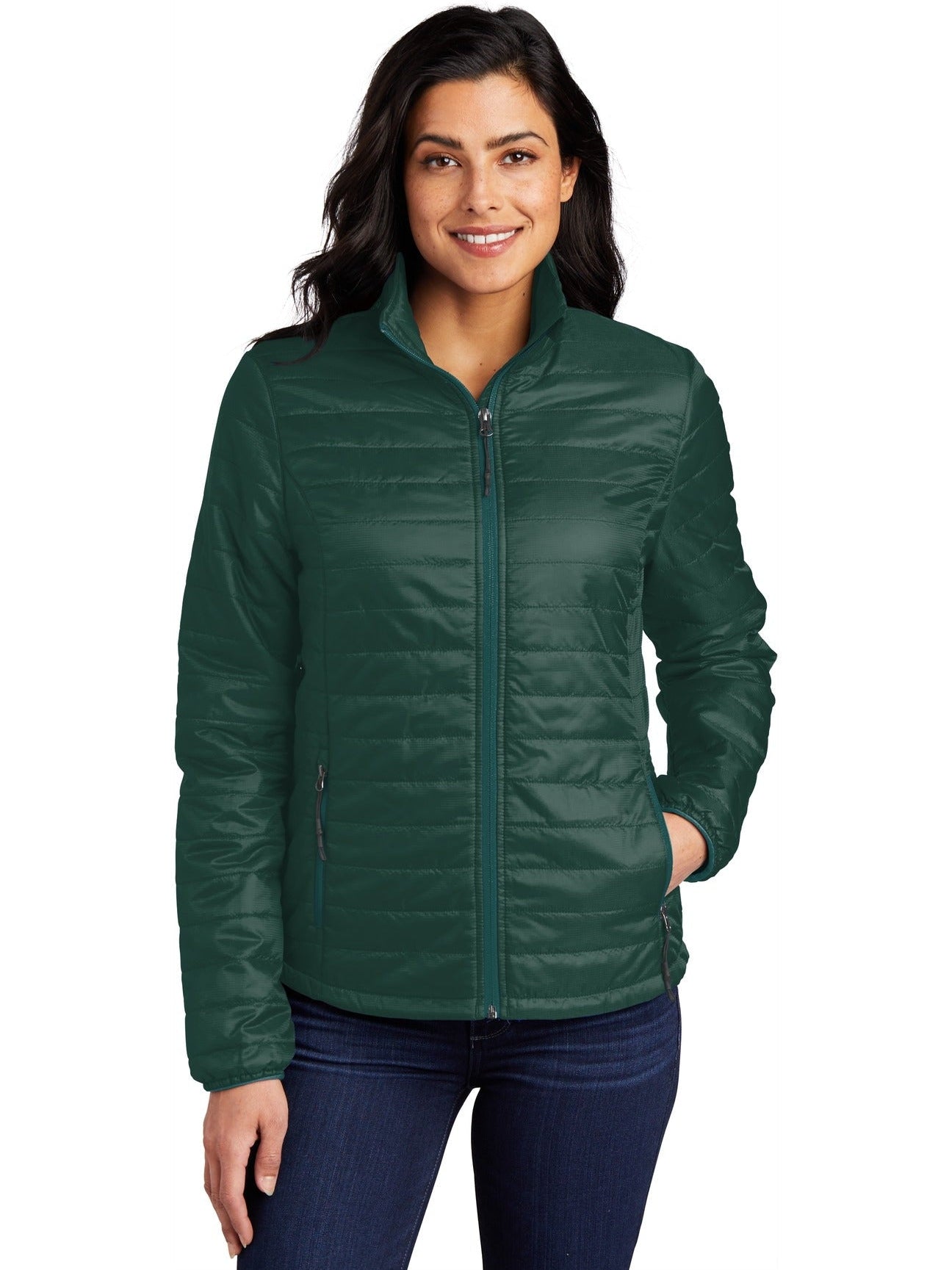 Port Authority Ladies Packable Puffy Jacket-Regular-Port Authority-Thread Logic