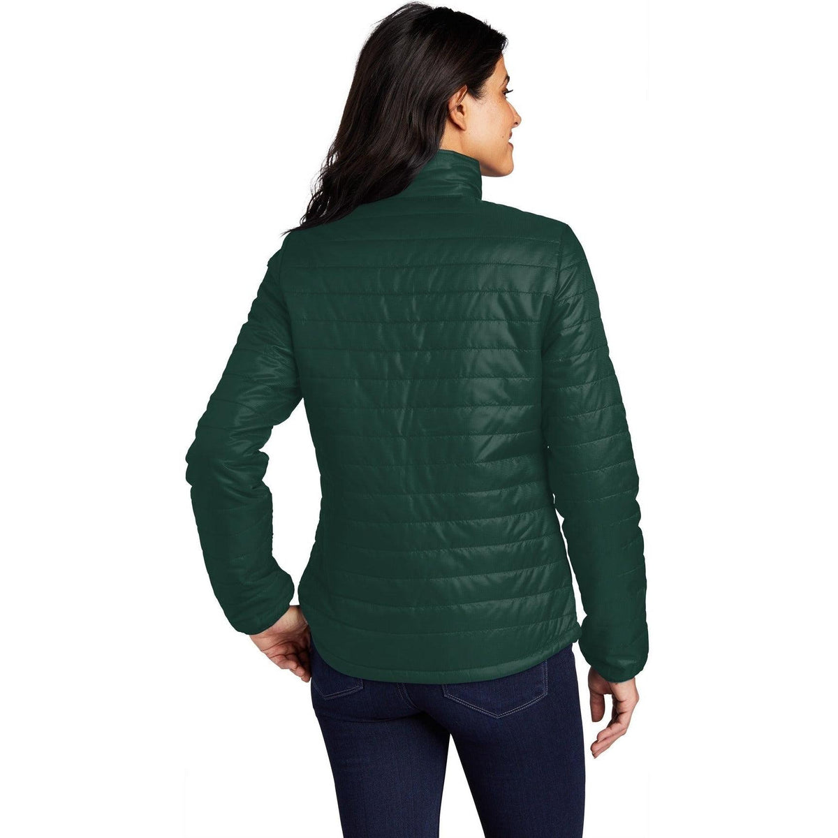 no-logo Port Authority Women's Packable Puffy Jacket-Regular-Port Authority-Thread Logic