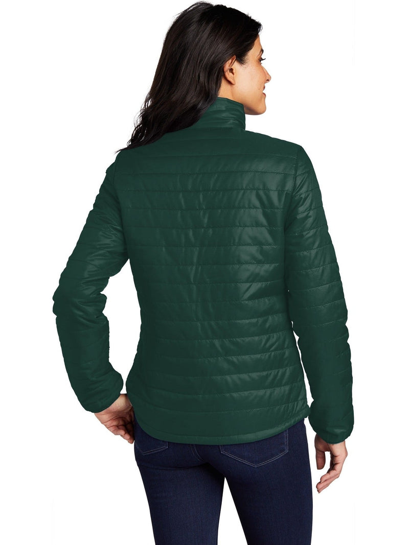 no-logo Port Authority Ladies Packable Puffy Jacket-Regular-Port Authority-Thread Logic