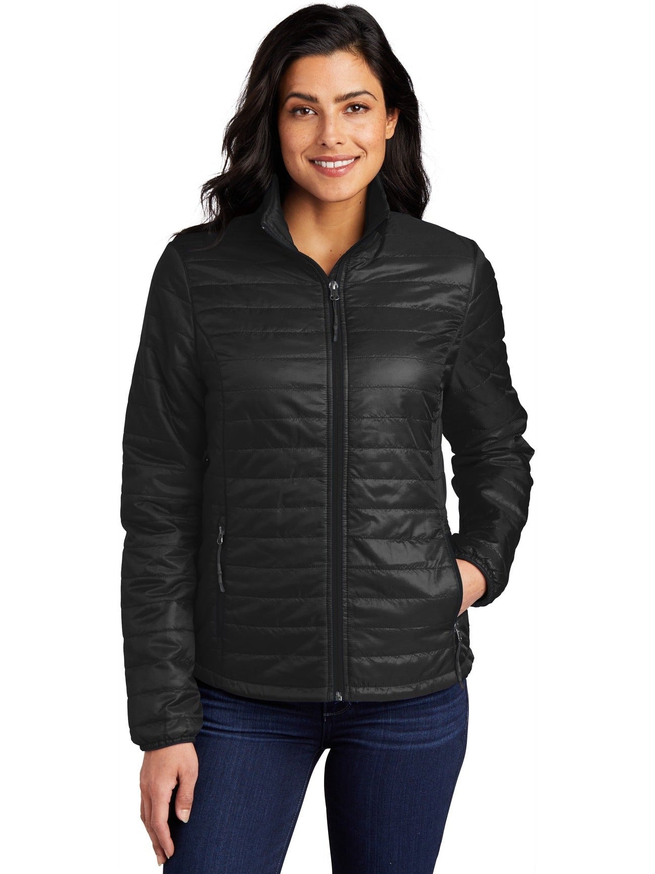 Port Authority Ladies Packable Puffy Jacket-Regular-Port Authority-Thread Logic
