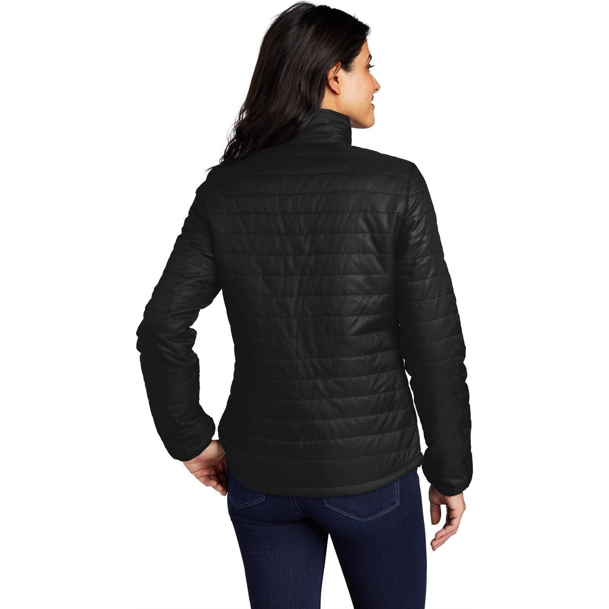no-logo Port Authority Women's Packable Puffy Jacket-Regular-Port Authority-Thread Logic