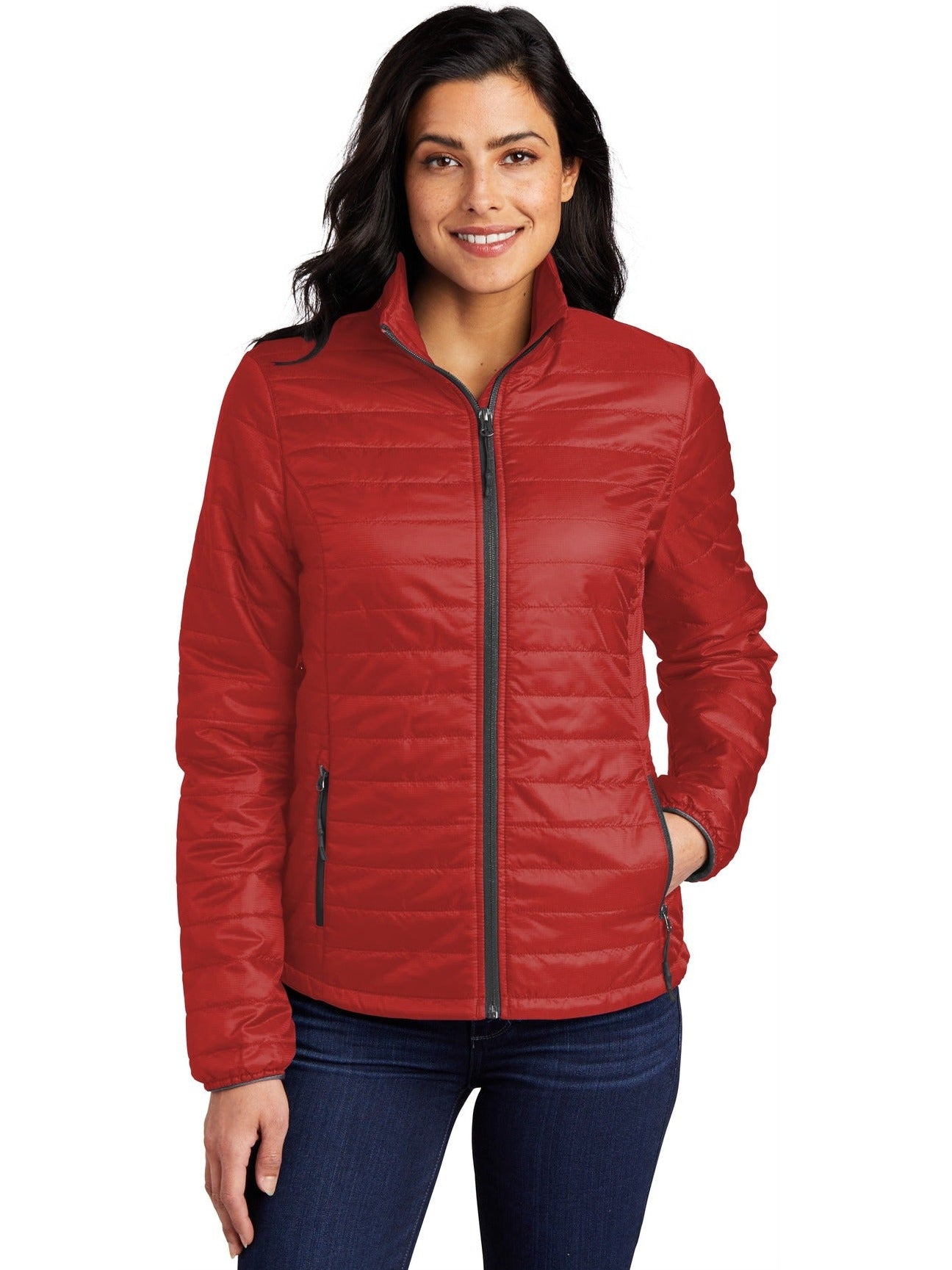 Port Authority Ladies Packable Puffy Jacket-Regular-Port Authority-Thread Logic