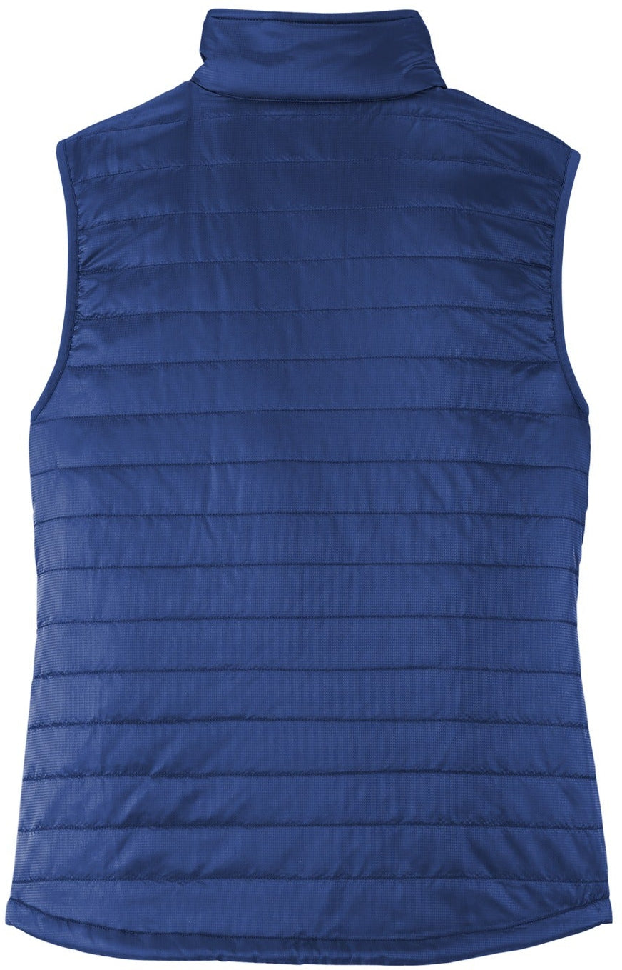 no-logo Port Authority Ladies Packable Puffy Vest-Regular-Port Authority-Thread Logic