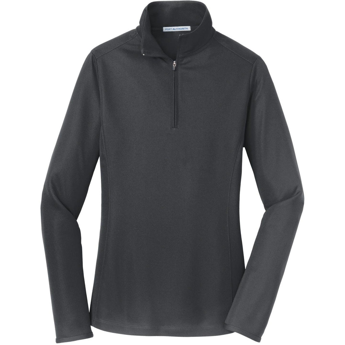 no-logo Port Authority Ladies Pinpoint Mesh 1/2-Zip