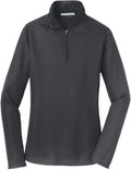 Port Authority Ladies Pinpoint Mesh 1/2-Zip