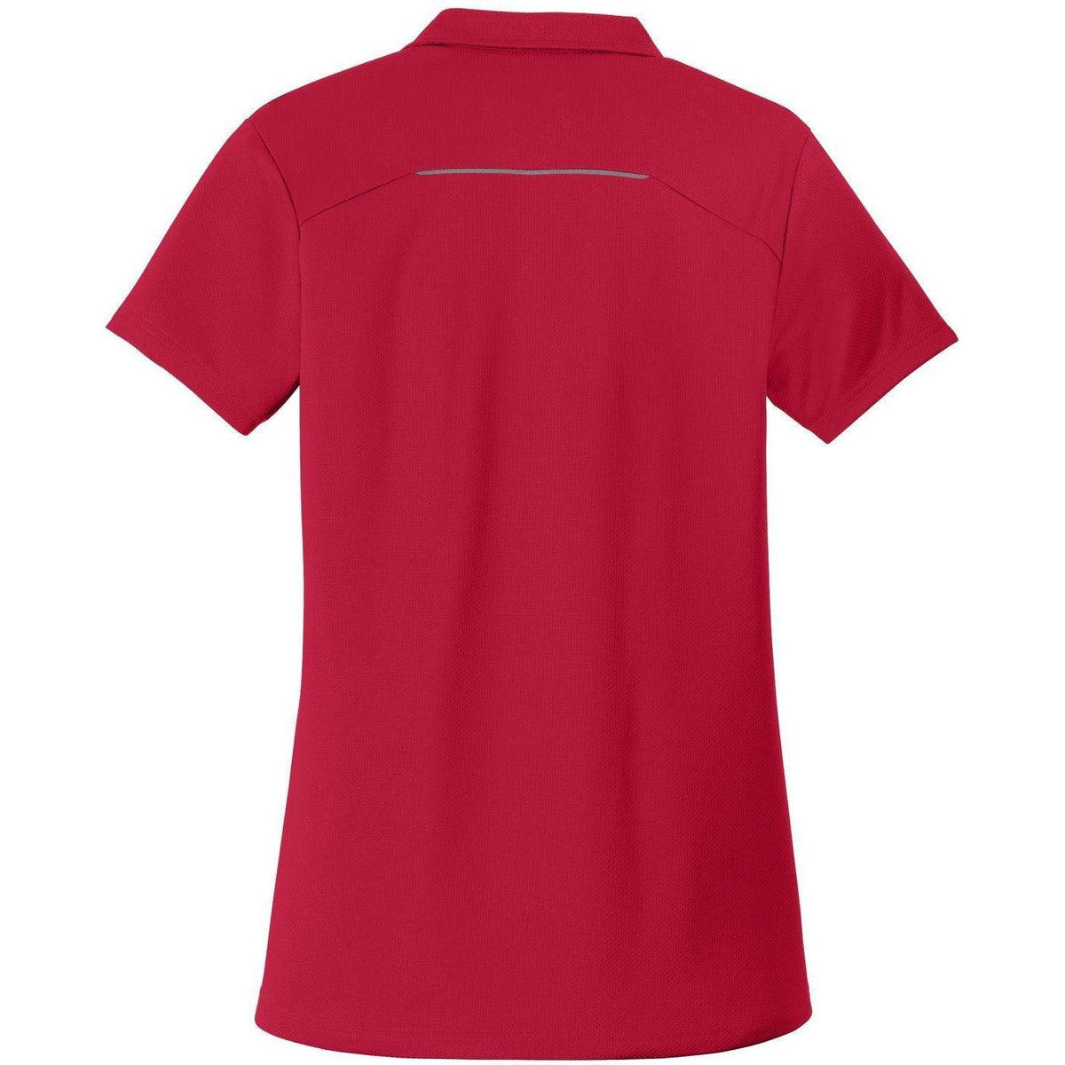 no-logo Port Authority Women's Pinpoint Mesh Zip Polo-Regular-Port Authority-Thread Logic