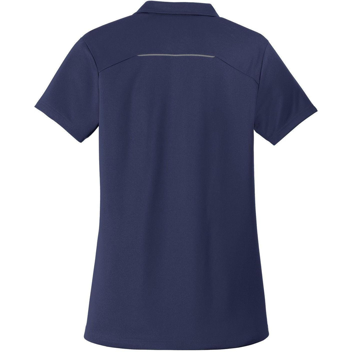 no-logo Port Authority Women's Pinpoint Mesh Zip Polo-Regular-Port Authority-Thread Logic