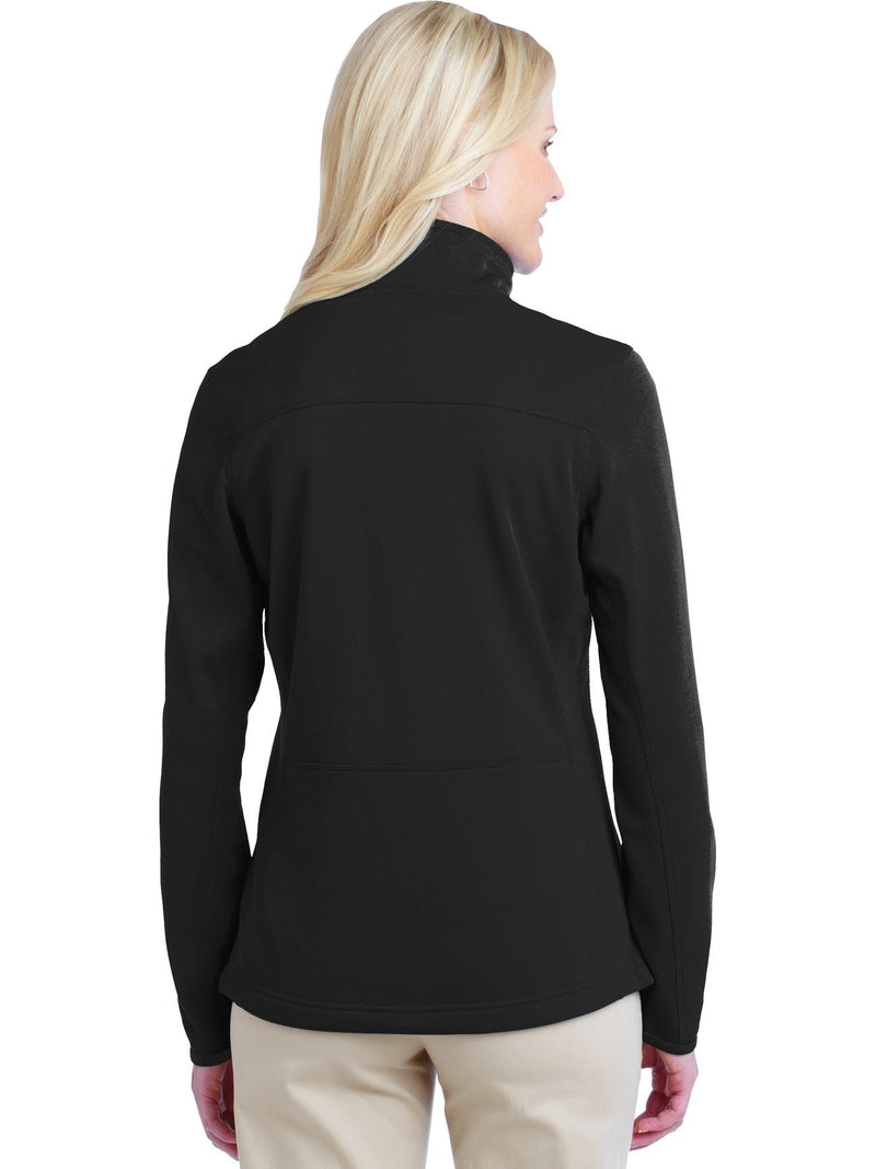 no-logo Port Authority Ladies Pique Fleece Jacket-Regular-Port Authority-Thread Logic