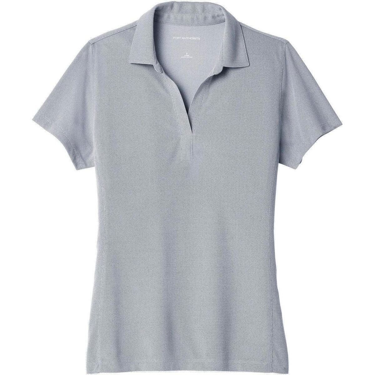 no-logo Port Authority Women's Poly Oxford Pique Polo-Active-Port Authority-Thread Logic