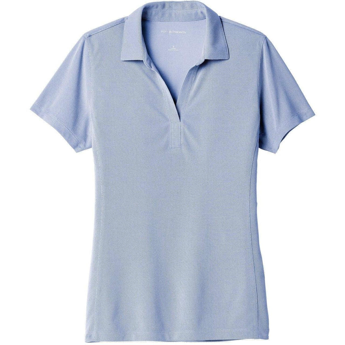 no-logo Port Authority Women's Poly Oxford Pique Polo-Active-Port Authority-True Royal-S-Thread Logic
