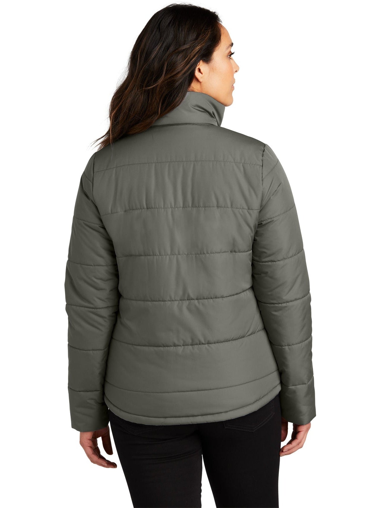 no-logo Port Authority Ladies Puffer Jacket-Regular-Port Authority-Thread Logic