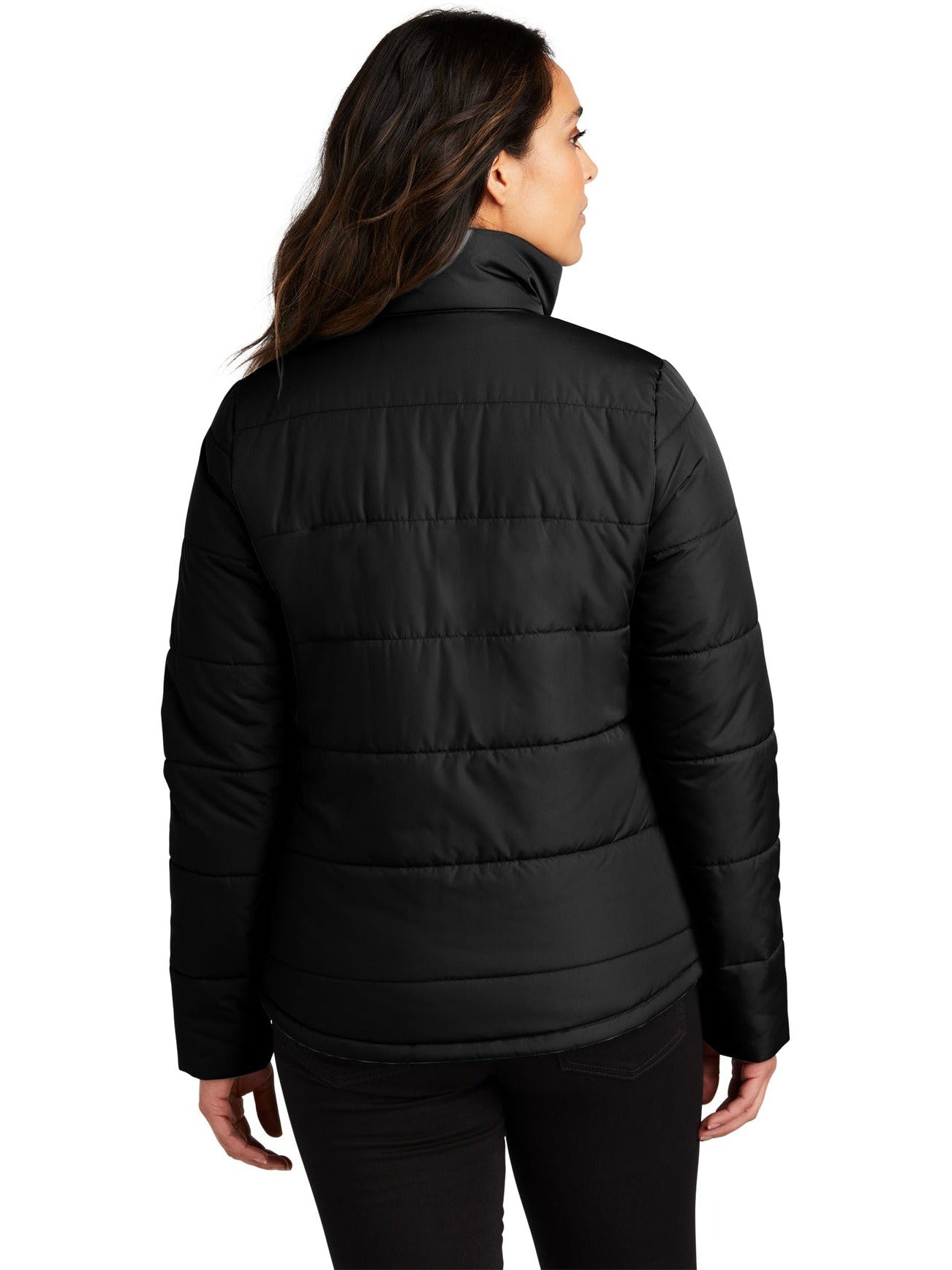 no-logo Port Authority Ladies Puffer Jacket-Regular-Port Authority-Thread Logic
