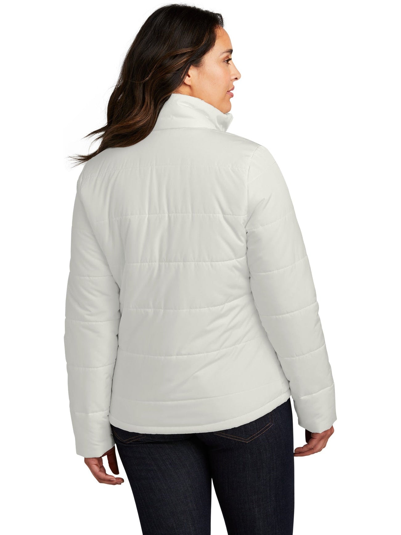 no-logo Port Authority Ladies Puffer Jacket-Regular-Port Authority-Thread Logic