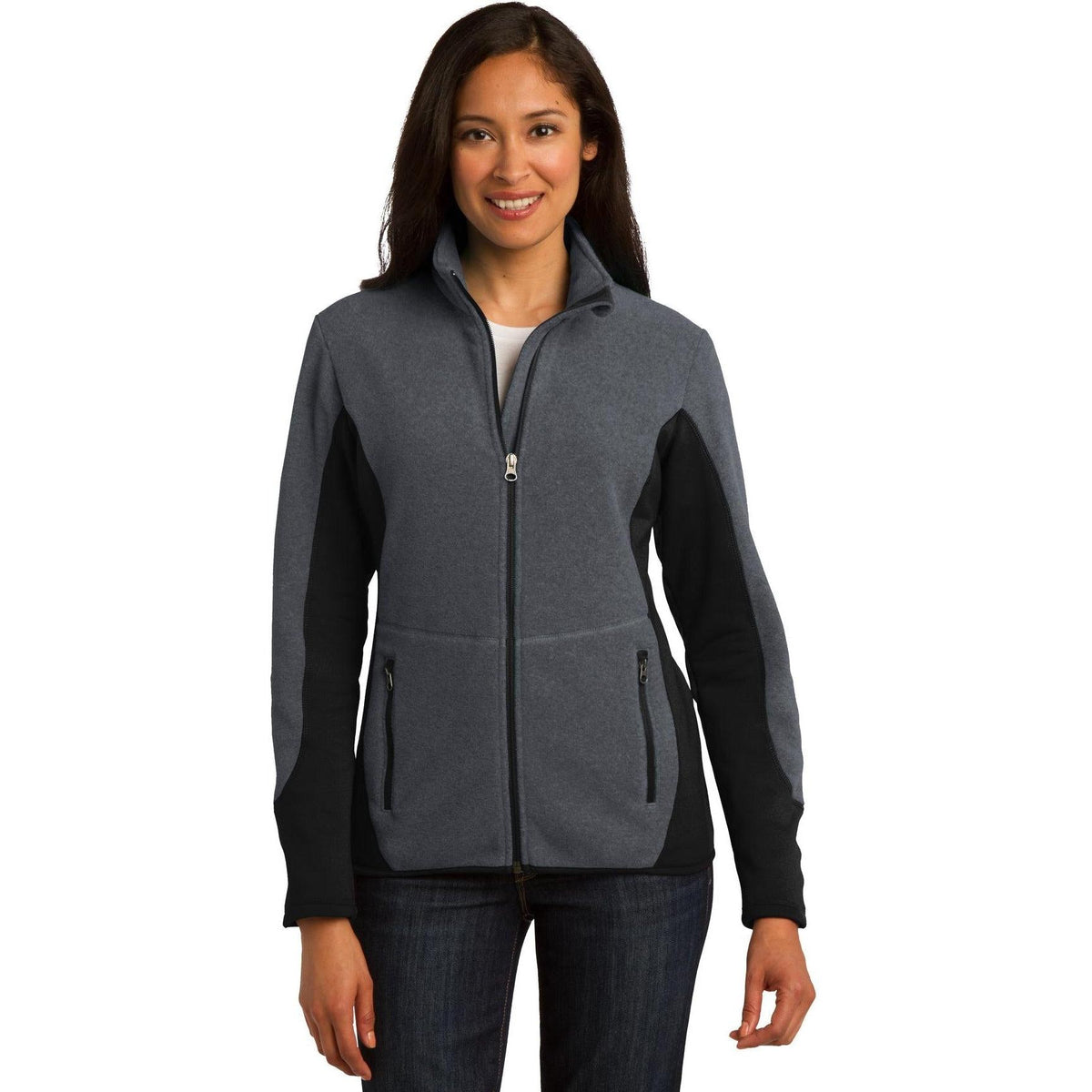 no-logo Port Authority Women's R-Tek Pro Fleece Jacket-Active-Port Authority-Thread Logic