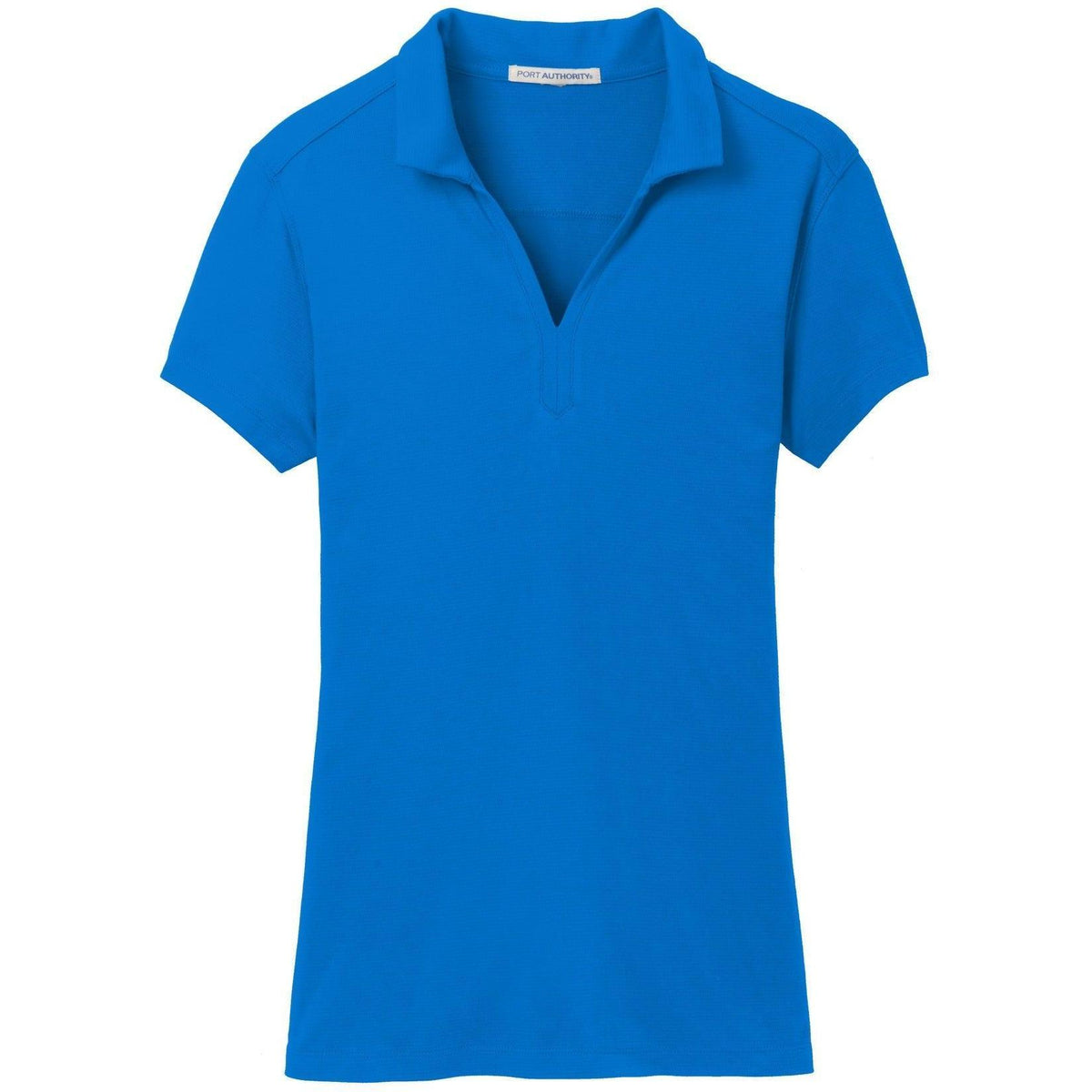 no-logo Port Authority Women's Rapid Dry Mesh Polo-Regular-Port Authority-Skydiver Blue-S-Thread Logic