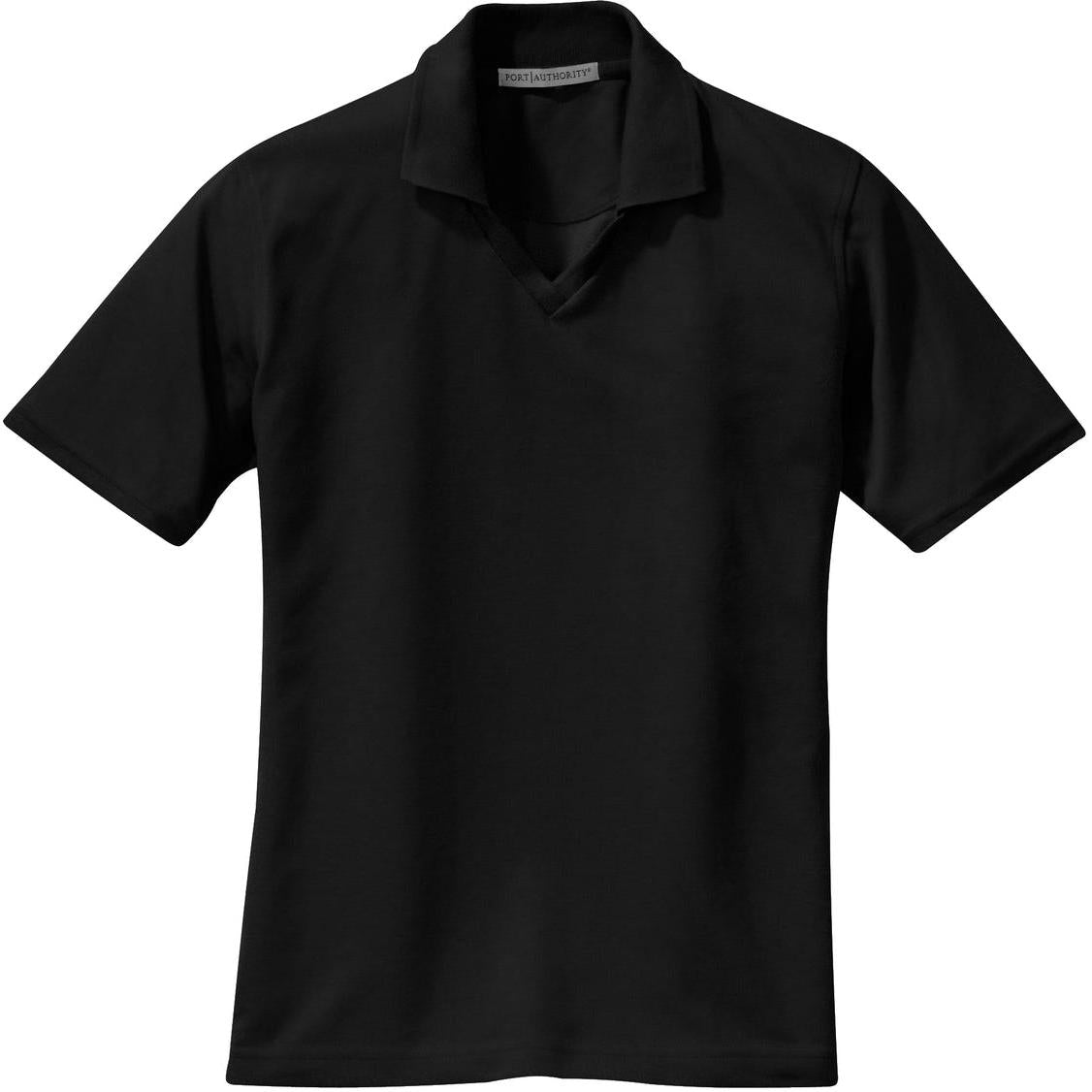 no-logo Port Authority Women's Rapid Dry Polo Shirt-Regular-Port Authority-Jet Black-XS-Thread Logic