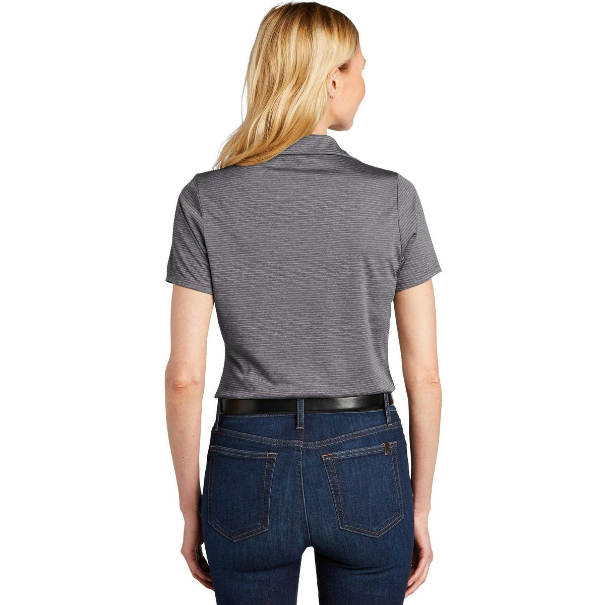 no-logo Port Authority Ladies Shadow Stripe Polo-Regular-Port Authority-Thread Logic