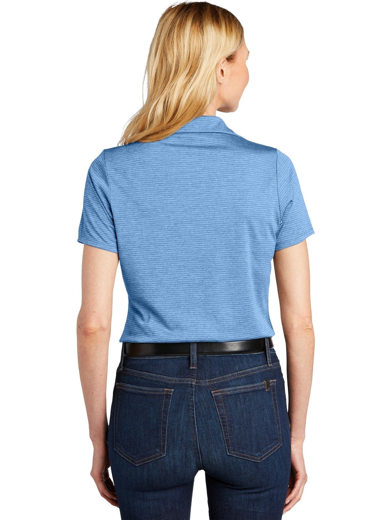 no-logo Port Authority Ladies Shadow Stripe Polo-Regular-Port Authority-Thread Logic