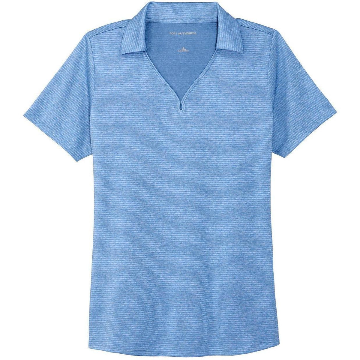 logo-left Port Authority Ladies Shadow Stripe Polo