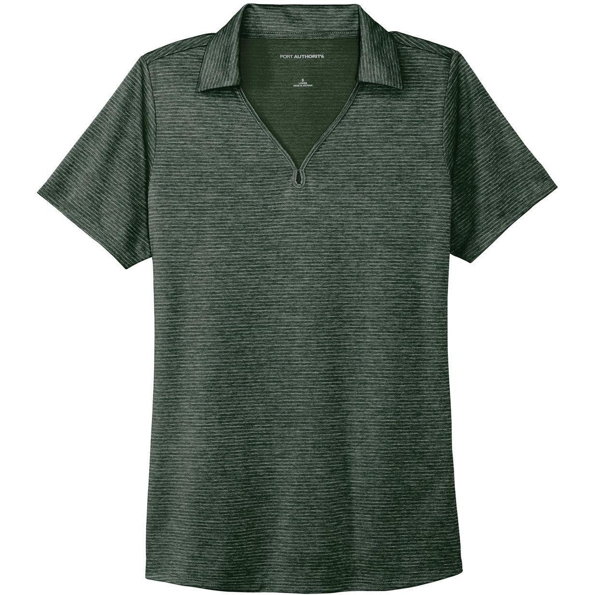 logo-left Port Authority Ladies Shadow Stripe Polo