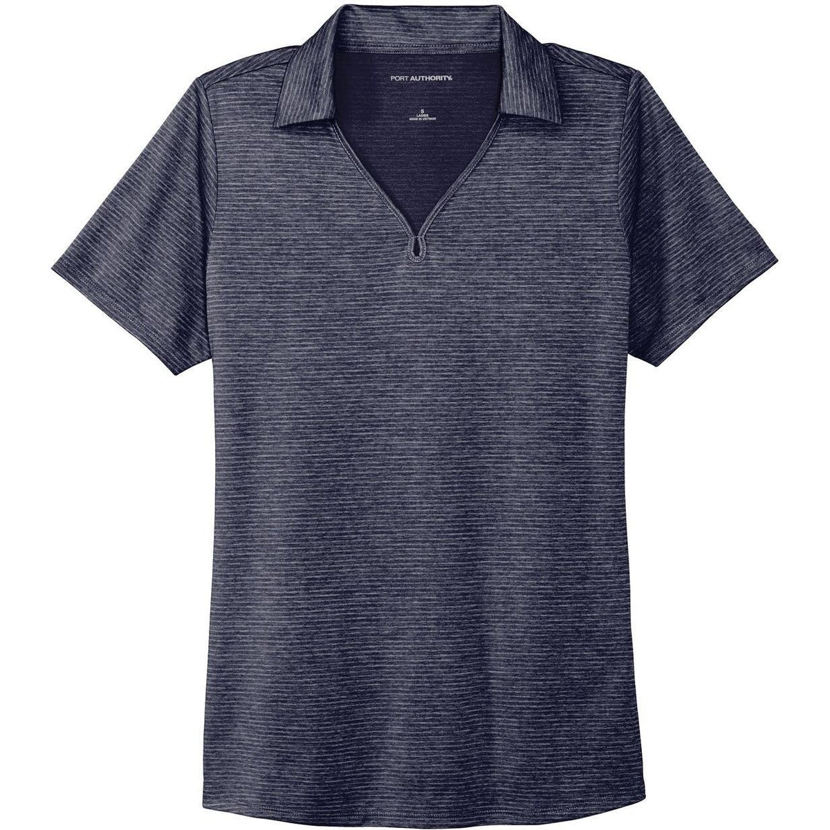 logo-left Port Authority Ladies Shadow Stripe Polo