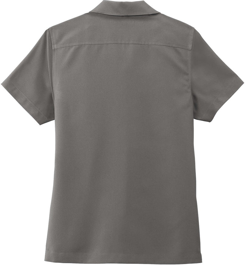 no-logo Port Authority Ladies Short Sleeve Performance Staff Shirt-Regular-Port Authority-Thread Logic