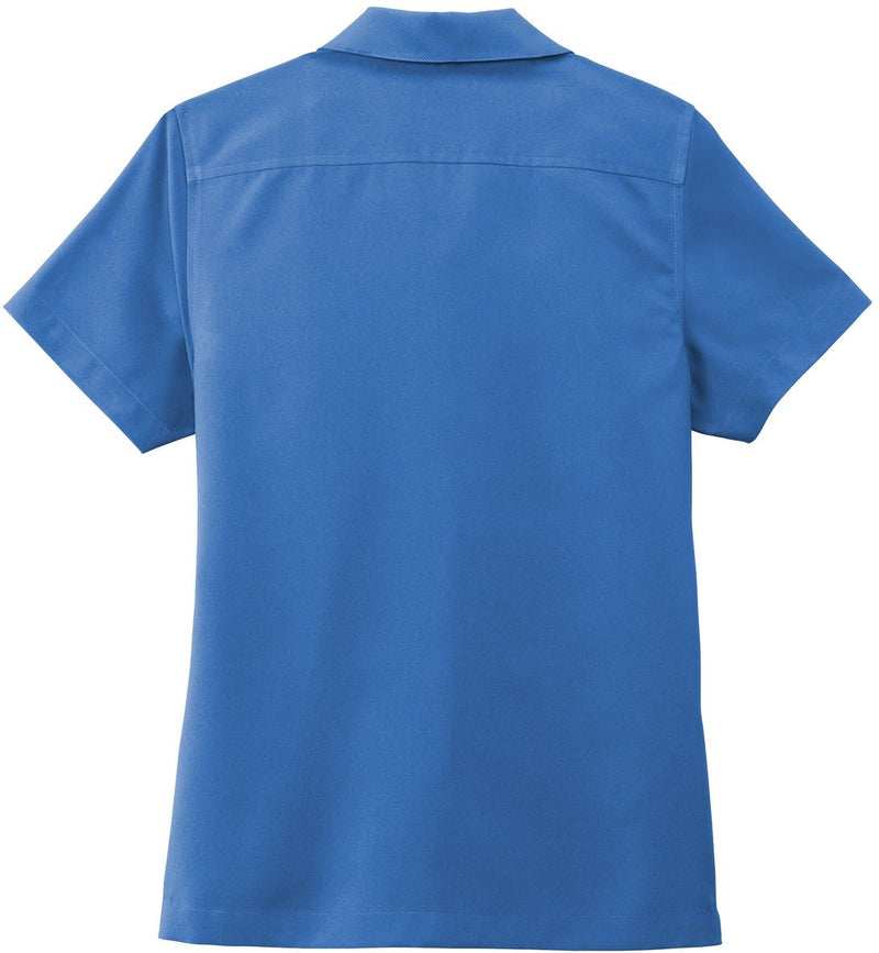 no-logo Port Authority Ladies Short Sleeve Performance Staff Shirt-Regular-Port Authority-Thread Logic