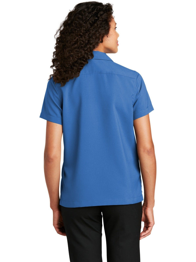 no-logo Port Authority Ladies Short Sleeve Performance Staff Shirt-Regular-Port Authority-Thread Logic