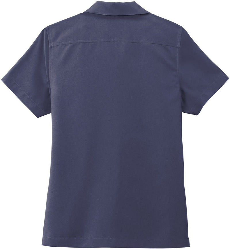 no-logo Port Authority Ladies Short Sleeve Performance Staff Shirt-Regular-Port Authority-Thread Logic