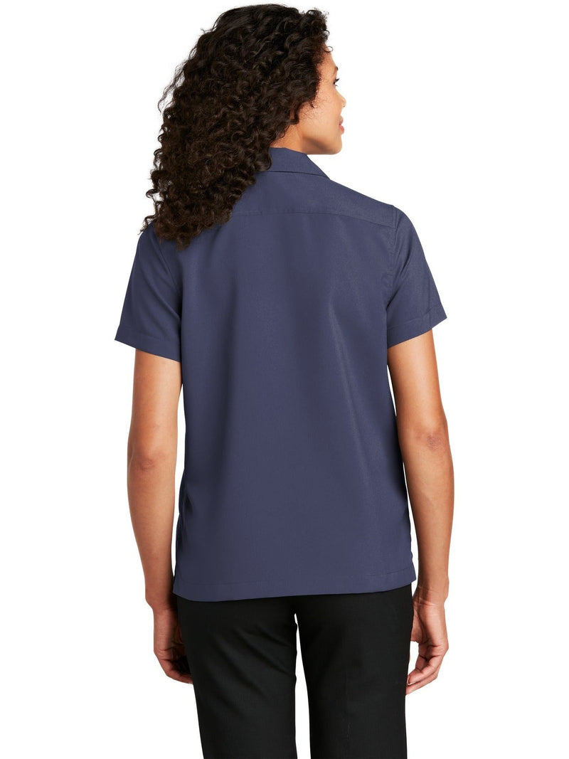 no-logo Port Authority Ladies Short Sleeve Performance Staff Shirt-Regular-Port Authority-Thread Logic