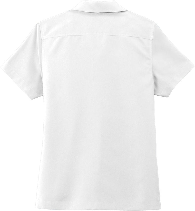 no-logo Port Authority Ladies Short Sleeve Performance Staff Shirt-Regular-Port Authority-Thread Logic