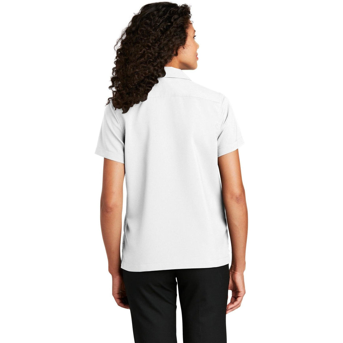no-logo Port Authority Women's Short Sleeve Performance Staff Shirt-Dress Shirts-Port Authority-Thread Logic