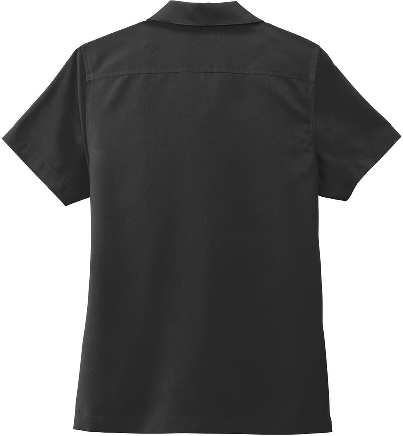 no-logo Port Authority Ladies Short Sleeve Performance Staff Shirt-Regular-Port Authority-Thread Logic