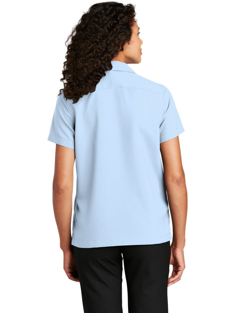 no-logo Port Authority Ladies Short Sleeve Performance Staff Shirt-Regular-Port Authority-Thread Logic