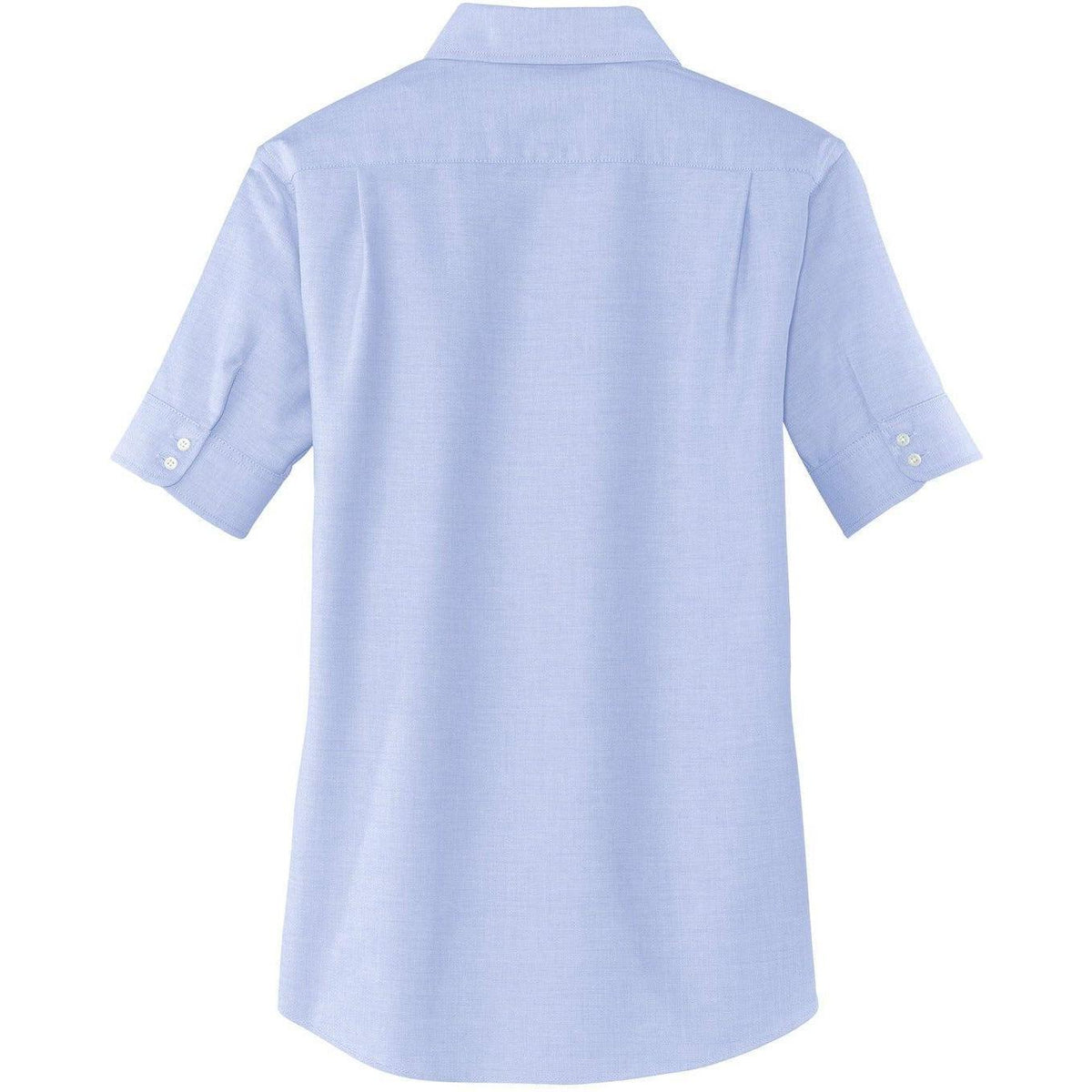 no-logo Port Authority Women's Short Sleeve SuperPro Oxford Shirt-Dress Shirts-Port Authority-Thread Logic