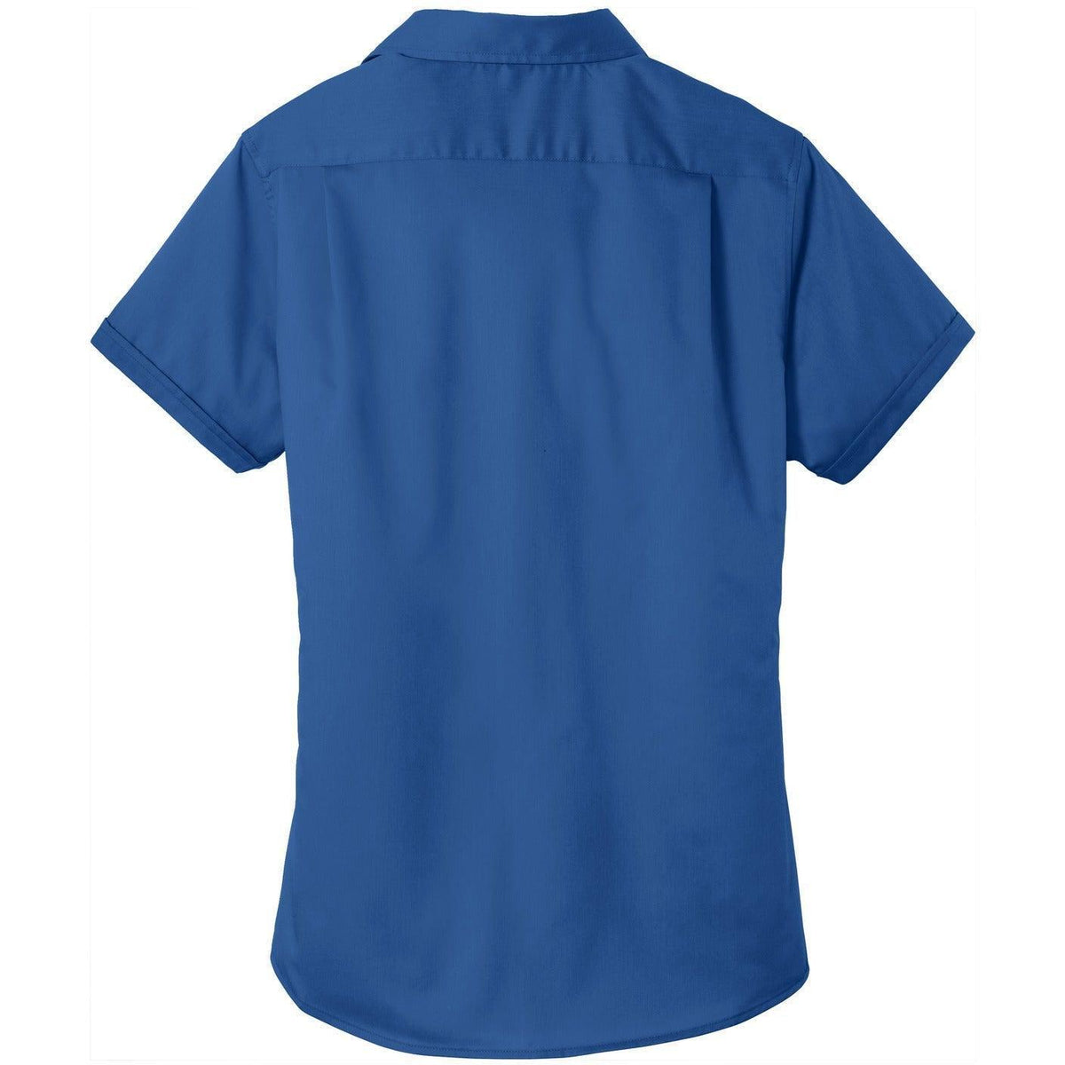 no-logo Port Authority Ladies Short Sleeve SuperPro Twill Shirt-Regular-Port Authority-Thread Logic