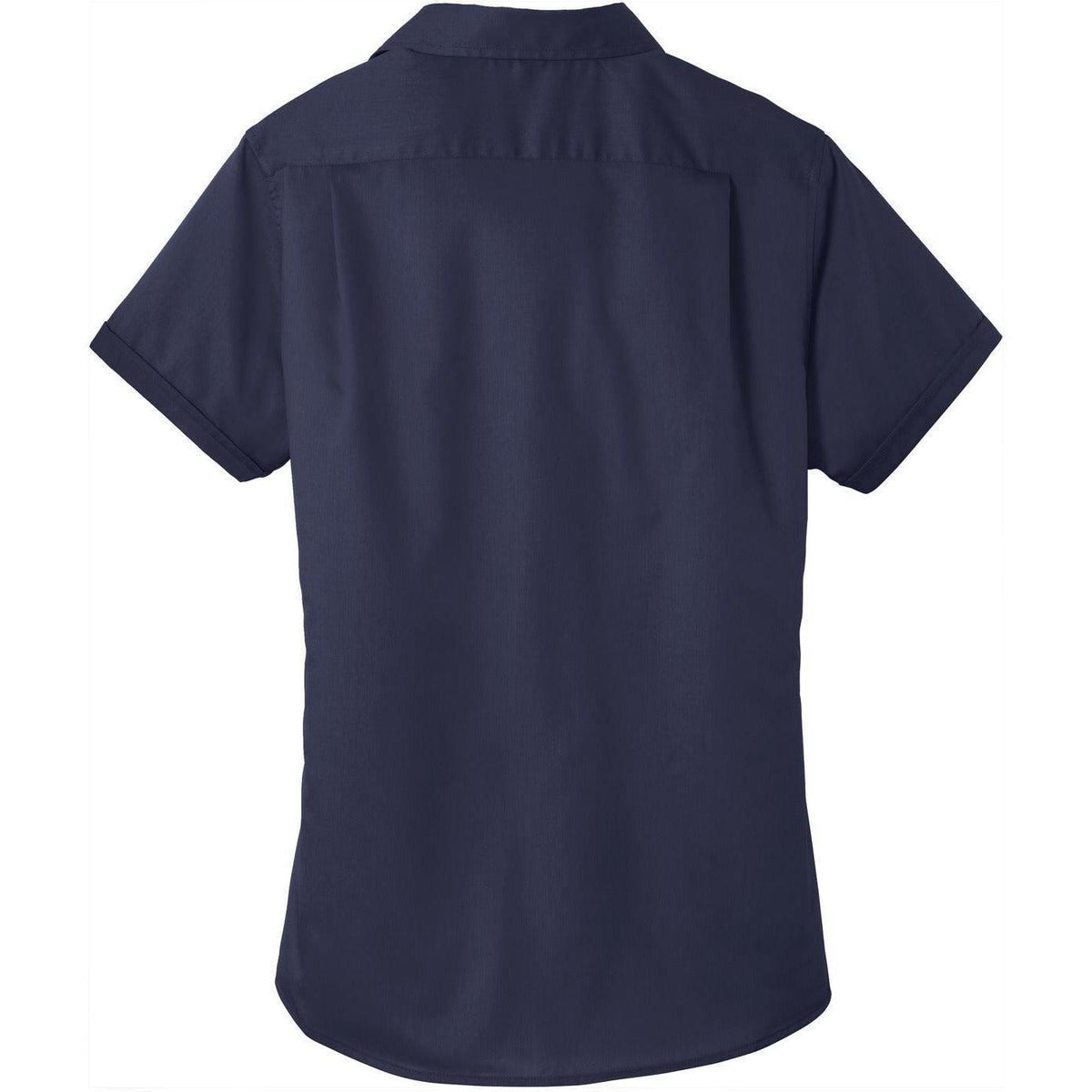no-logo Port Authority Ladies Short Sleeve SuperPro Twill Shirt-Regular-Port Authority-Thread Logic