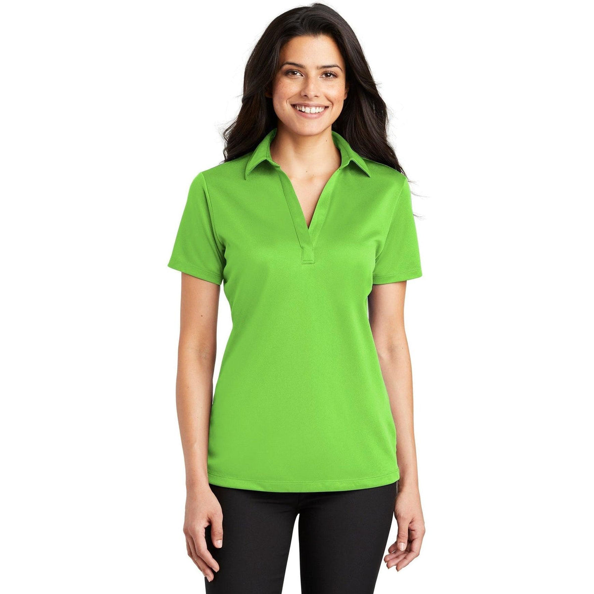 no-logo Port Authority Women's Silk Touch Performance-Regular-Port Authority-Thread Logic
