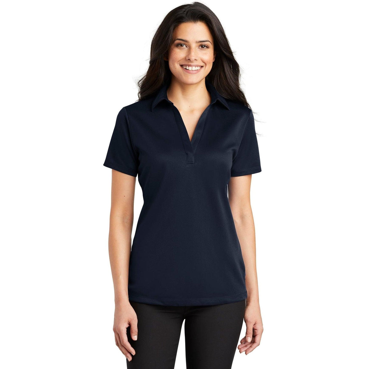 no-logo Port Authority Women's Silk Touch Performance-Regular-Port Authority-Thread Logic